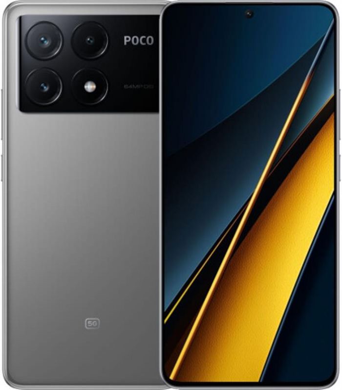 Смартфон Xiaomi Poco X6 Pro 5G 12/512GB Dual Sim Grey EU_