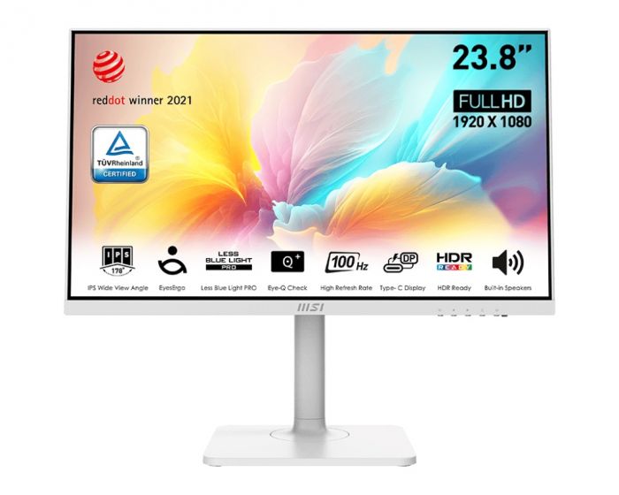 Монітор MSI 23.8" Modern MD2412PW IPS White 100Hz