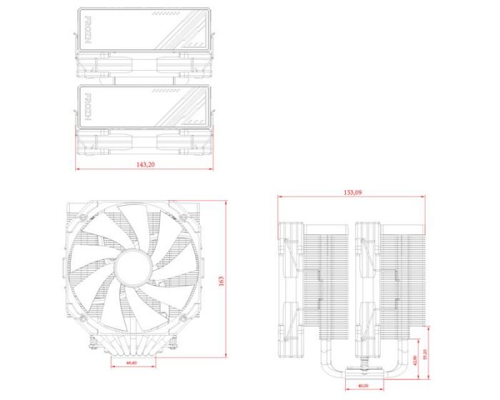 Кулер процесорний ID-Cooling Frozn A720 Black