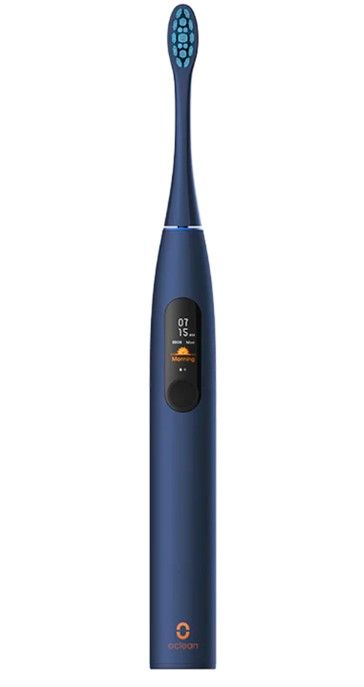 Розумна зубна електрощітка Oclean X Pro Digital Electric Toothbrush Dark Blue (6970810553482)