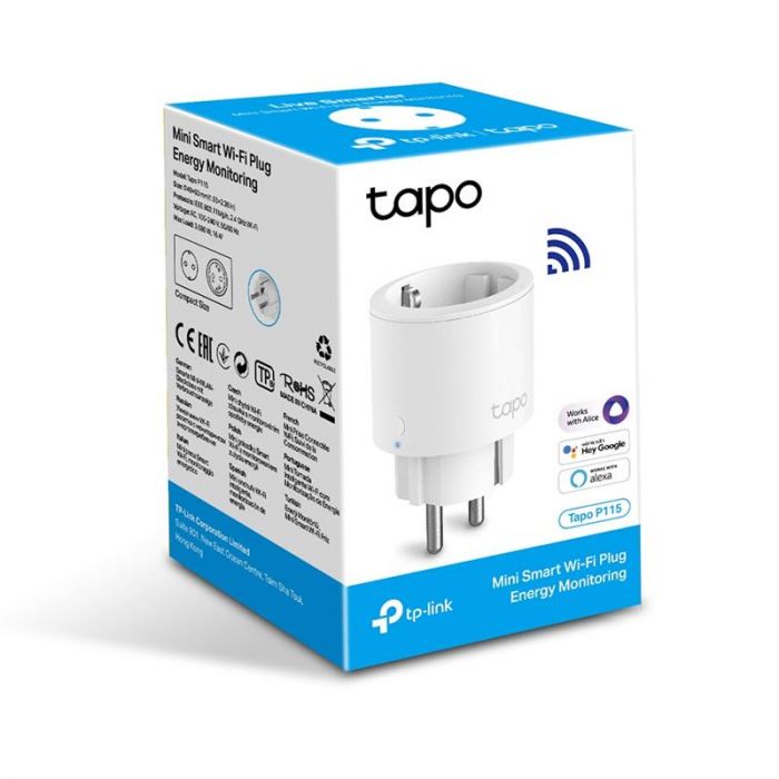 Інтелектуальна розетка TP-Link Tapo P115