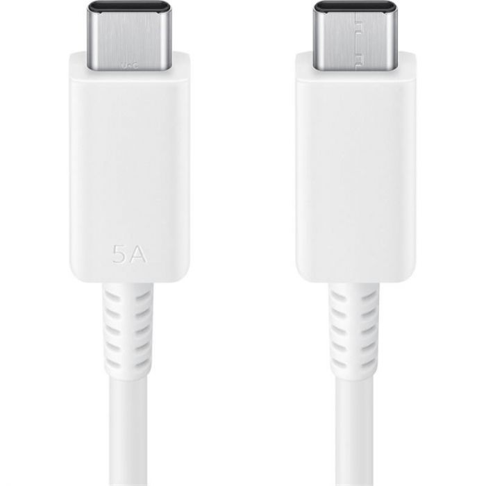 Кабель Samsung USB Type-C - USB Type-C (M/M), 5 A, 1.8 м, White (EP-DX510JWRGRU)