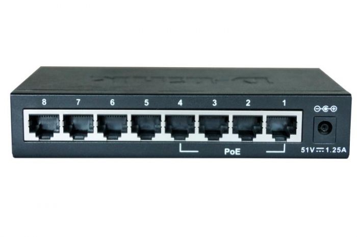 Комутатор D-Link DES-1008P/C1A