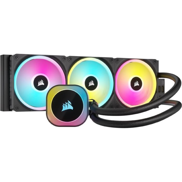 Система водяного охолодження Corsair iCUE Link H150i RGB AIO Liquid CPU Cooler Black (CW-9061003-WW)