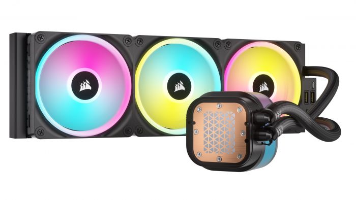 Система водяного охолодження Corsair iCUE Link H150i RGB AIO Liquid CPU Cooler Black (CW-9061003-WW)