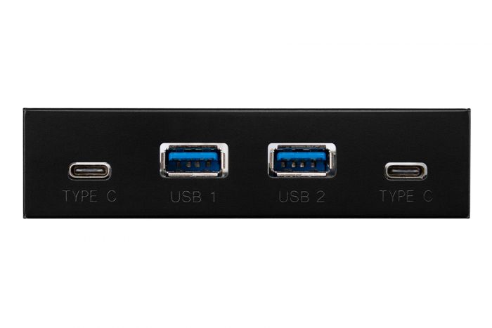 USB-хаб Frime USB 3.1 2 x type A & 2 x type C VL820 Black (ECF-FP2xTA&2xTC.32)