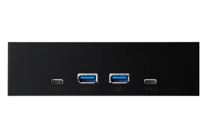 USB-хаб Frime USB 3.1 2 x type A & 2 x type C VL820 Black (ECF-FP2xTA&2xTC.54)