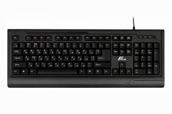 Клавіатура Frime Office Keyboard Black USB (FKBB0123)