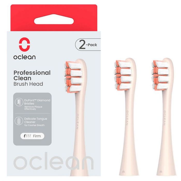 Насадка для зубної електрощітки Oclean P1C8 Brush Head Golden 2 шт (6970810553970)