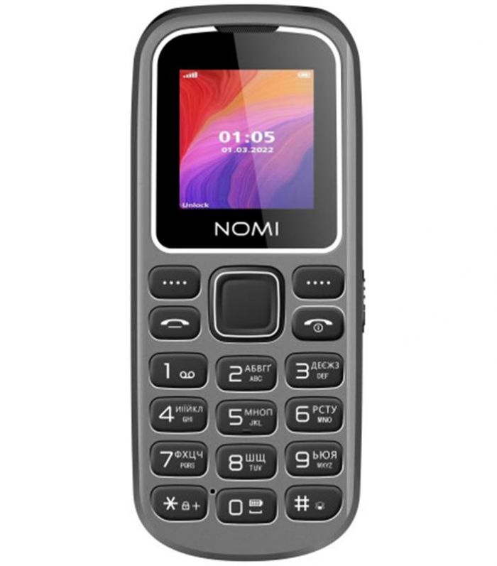 Мобiльний телефон Nomi i1441 Dual Sim Grey