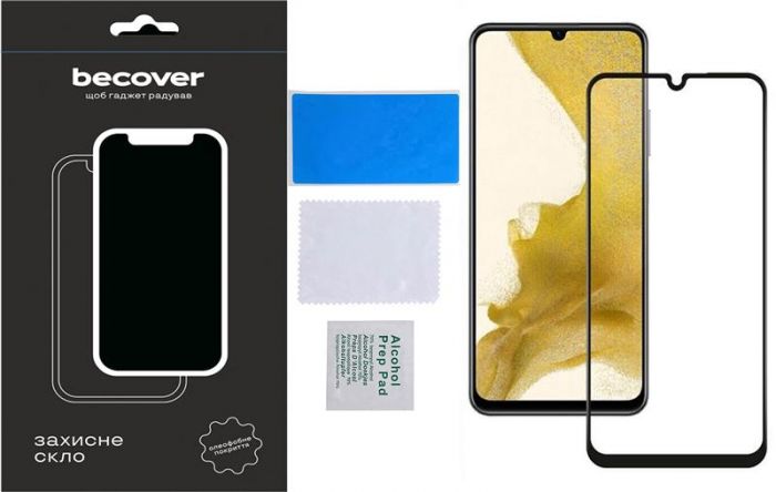 Захисне скло BeCover для Samsung Galaxy A25 SM-A256 5G Black (710540)