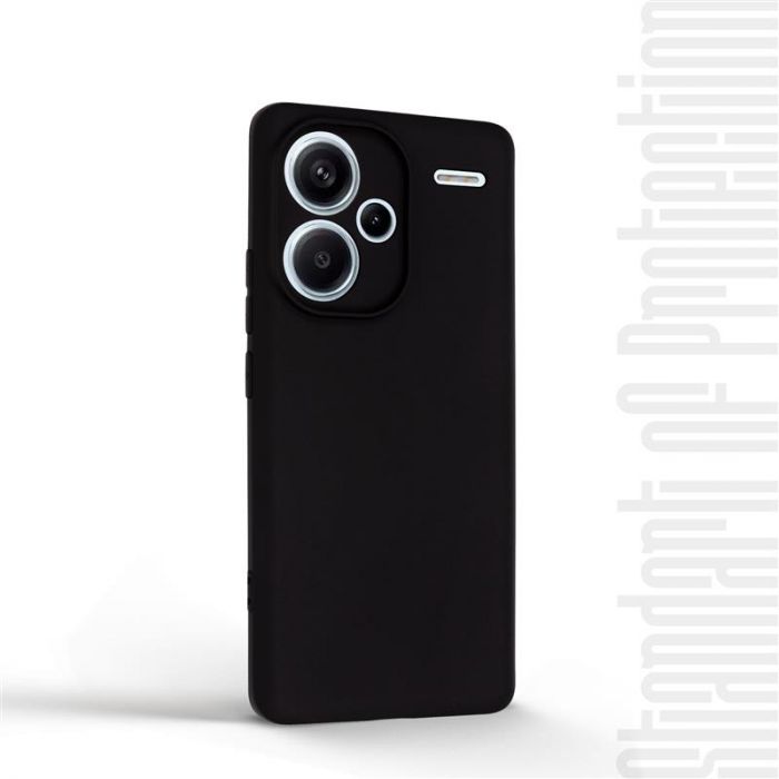 Чохол-накладка Armorstandart Matte Slim Fit для Xiaomi Redmi Note 13 Pro+ 5G Camera cover Black (ARM71860)