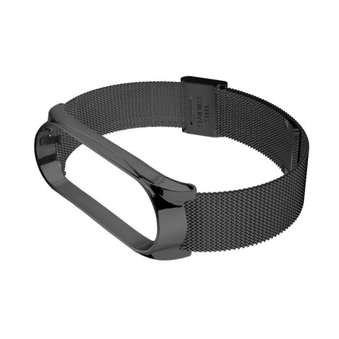 Ремінець BeCover Metal для Xiaomi Mi Smart Band 8 Black (709357)