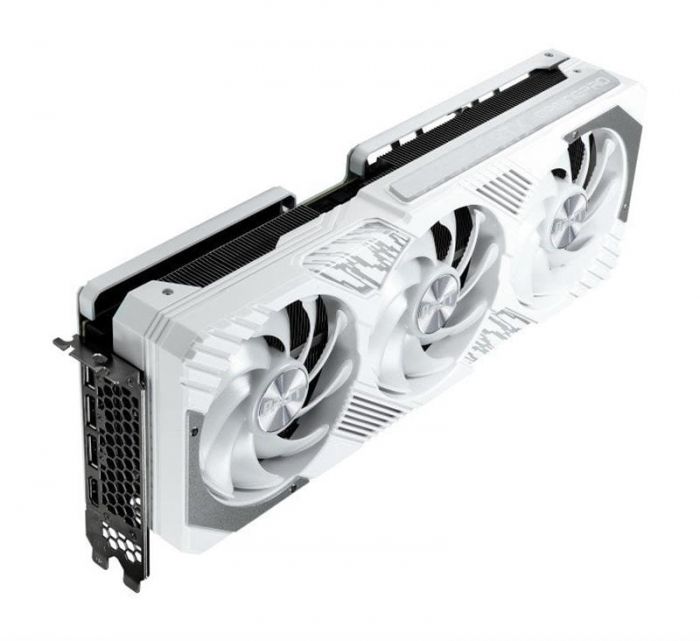 Відеокарта GF RTX 4070 Ti Super 16GB GDDR6X GamingPro White OC Palit (NED47TST19T2-1043W)