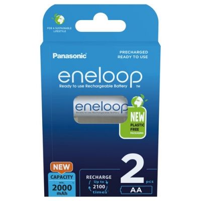 Акумулятори Panasonic Eneloop AA NI-MH 2000 mAh BL 2 шт