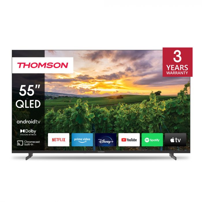 Телевiзор Thomson Android TV 55" QLED 55QA2S13