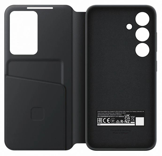Чохол-книжка Samsung Smart View Wallet Case для Samsung Galaxy S24 SM-S921 Black (EF-ZS921CBEGWW)