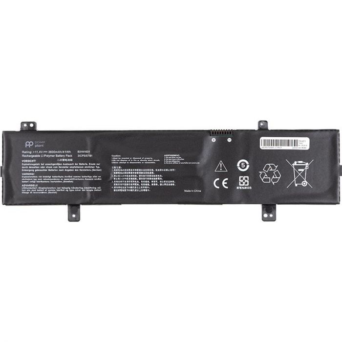 АКБ PowerPlant для ноутбука Asus VivoBook 15 X505BA (B31N1631) 11.4V 3600mAh (NB431809)