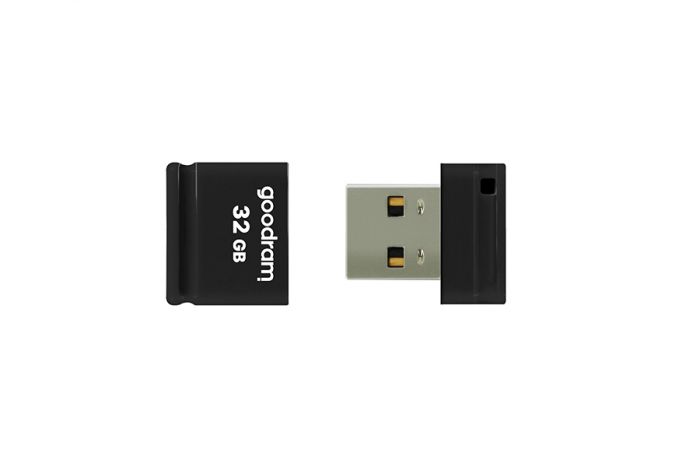 Флеш-накопичувач USB2.0 32GB GOODRAM UPI2 (Piccolo) Black (UPI2-0320K0R11)