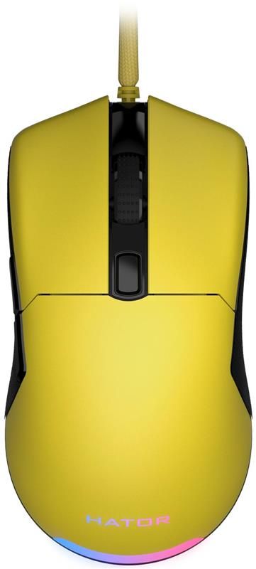 Миша Hator Pulsar 2 Yellow (HTM-512)