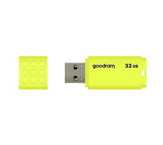 Флеш-накопичувач USB2.0 32GB GOODRAM UME2 Yellow (UME2-0320Y0R11)