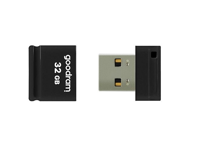 Флеш-накопичувач USB2.0 32GB GOODRAM UPI2 (Piccolo) Black (UPI2-0320K0R11)