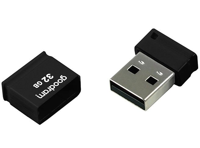 Флеш-накопичувач USB2.0 32GB GOODRAM UPI2 (Piccolo) Black (UPI2-0320K0R11)