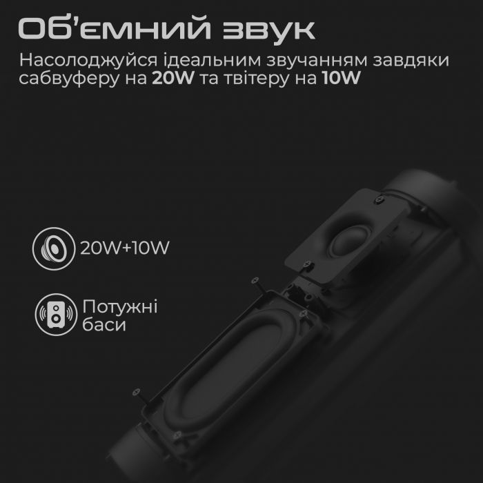 Акустична система HiFuture Ripple 30W Black (ripple.black.)