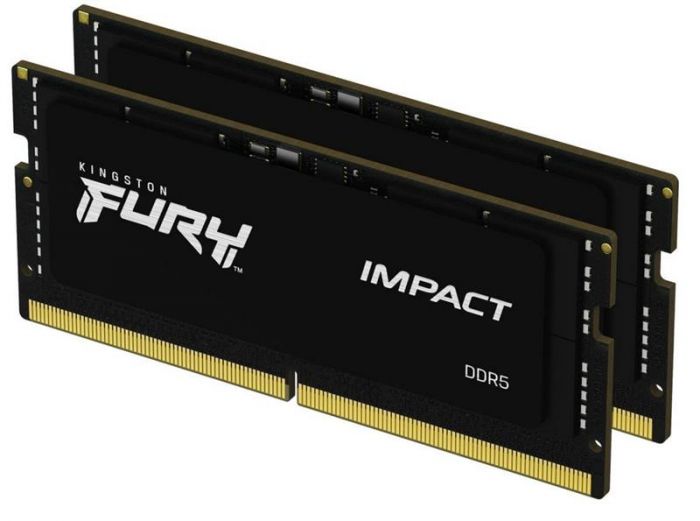 Модуль пам`ятi SO-DIMM 2x8GB/4800 DDR5 Kingston Fury Impact (KF548S38IBK2-16)