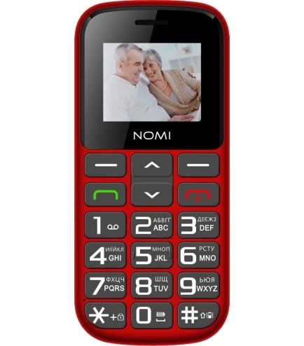 Мобiльний телефон Nomi i1871 Dual Sim Red