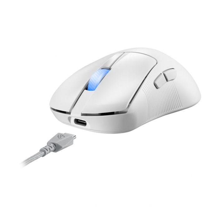 Миша бездротова Asus ROG Keris II Ace White (90MP03N0-BMUA10)