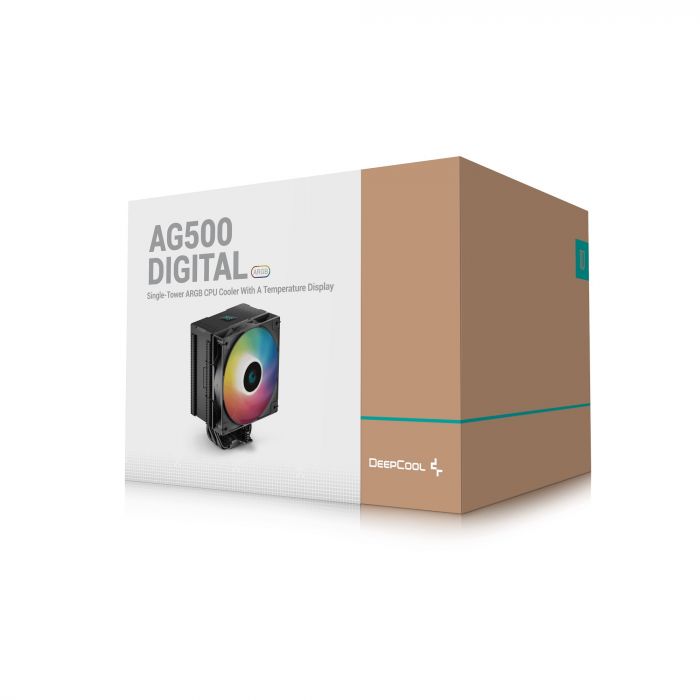 Кулер процесорний DeepCool AG500 Digital BK ARGB (R-AG500-BKADMN-G-1)