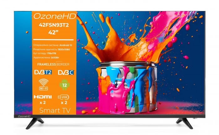 Телевiзор OzoneHD 42FSN93T2