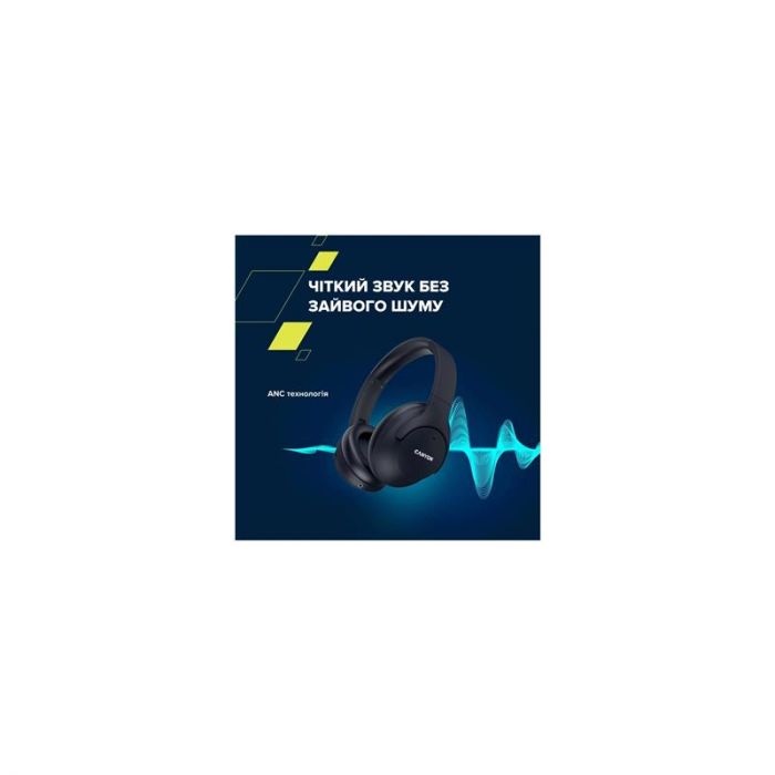 Bluetooth-гарнітура Canyon OnRiff 10 ANC Black (CNS-CBTHS10BK)