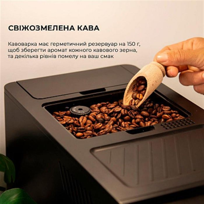 Кавомашина Cecotec Cremmaet Compactccino Black-Silver (CCTC-01800)