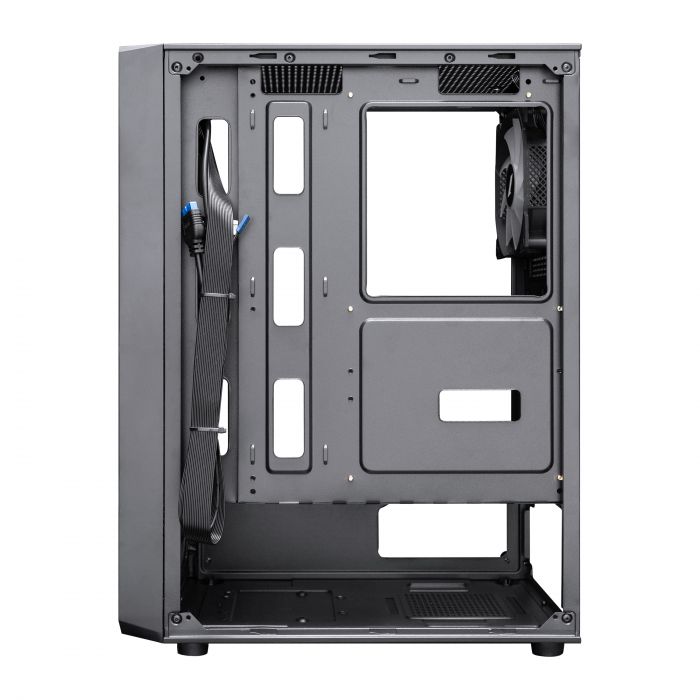 Корпус 1stPlayer FD3-4F2(AP)-BK Black без БЖ