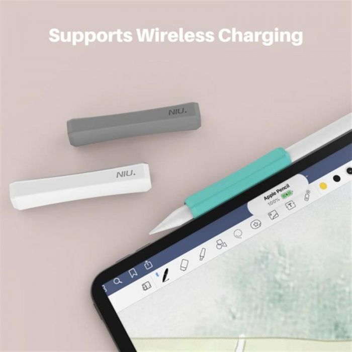 Чохол Goojodoq Capture для стилуса Apple Pencil 3 2 1 Gen 3шт White/Purple/Pink (1005004066236161WPP)