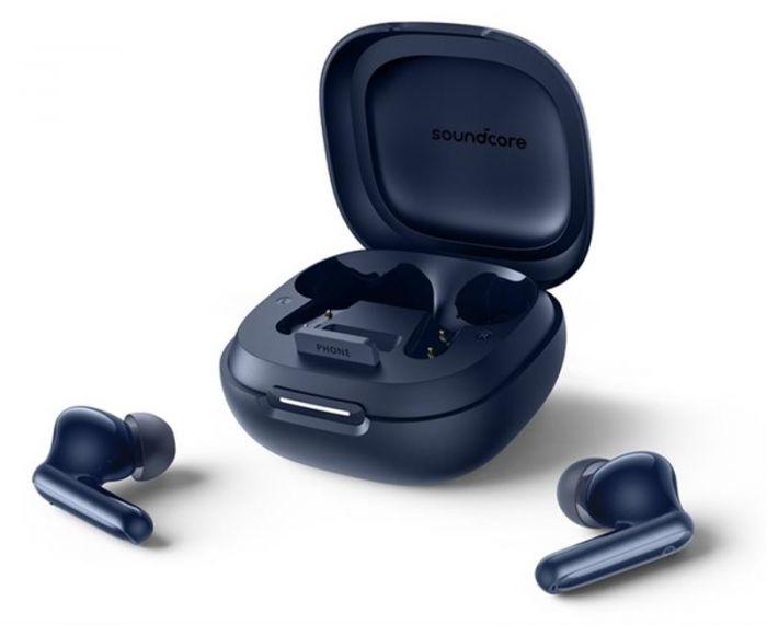 Bluetooth-гарнітура Anker SoundCore P40i Navy Blue (A3955G31)