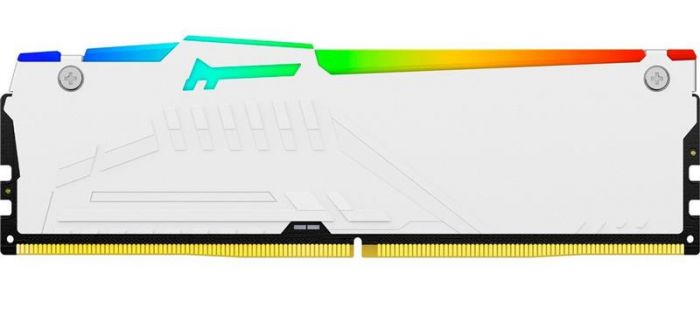 Модуль пам`ятi DDR5 16GB/5200 Kingston Fury Beast White RGB (KF552C36BWEA-16)