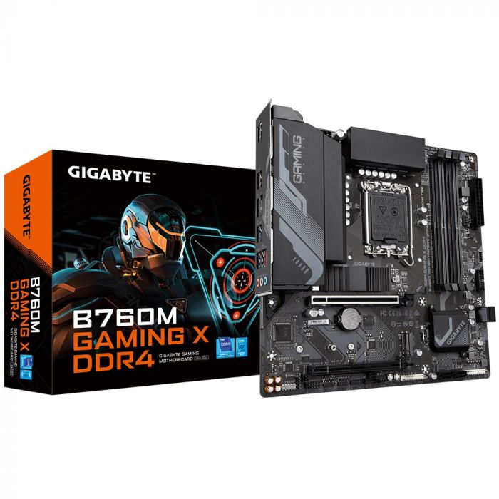 Материнська плата Gigabyte B760M Gaming X DDR4 Socket 1700