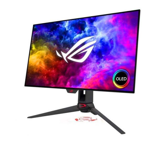 Монітор Asus 26.5" ROG Swift PG27AQDM (90LM08Q0-B01A70) OLED Black