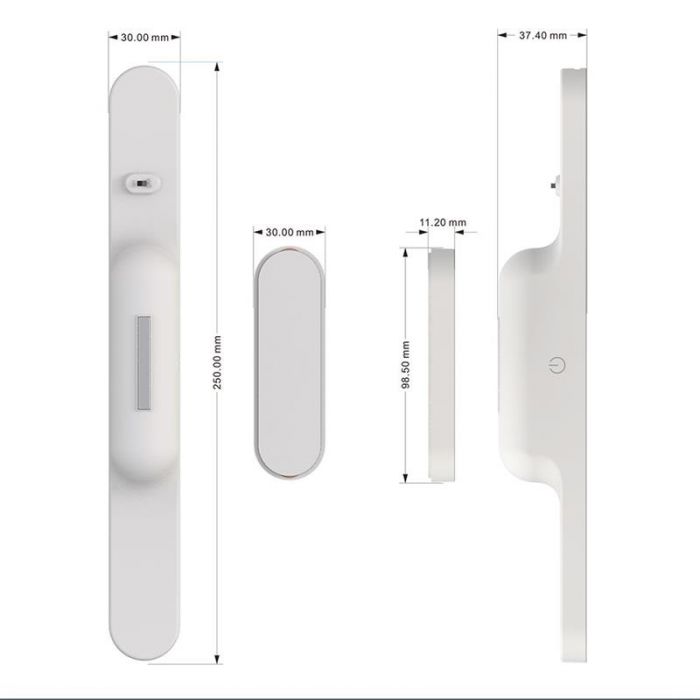 Настільна лампа LED ColorWay Magnetic Multi-Functional із вбудованим акумулятором біла (CW-DL11MMB-W)