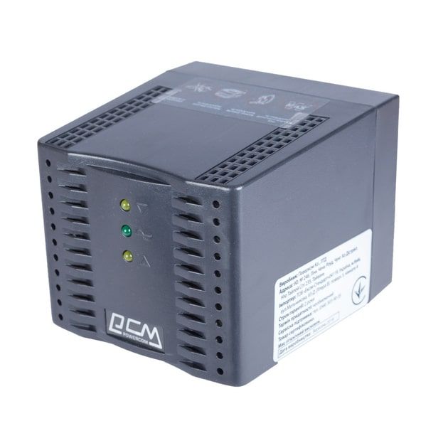 Стабiлізатор напруги Powercom TCA-1200