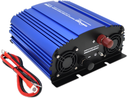 Інвертор напруги TommaTech MS-1500, 12V/220V, 1500W (MS-1500/29446)