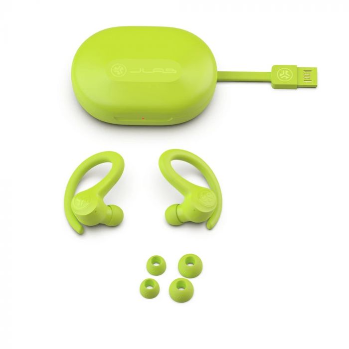 Bluetooth-гарнітура JLab Go Air Sport Neon Yellow (IEUEBGAIRSPRTRYEL124)