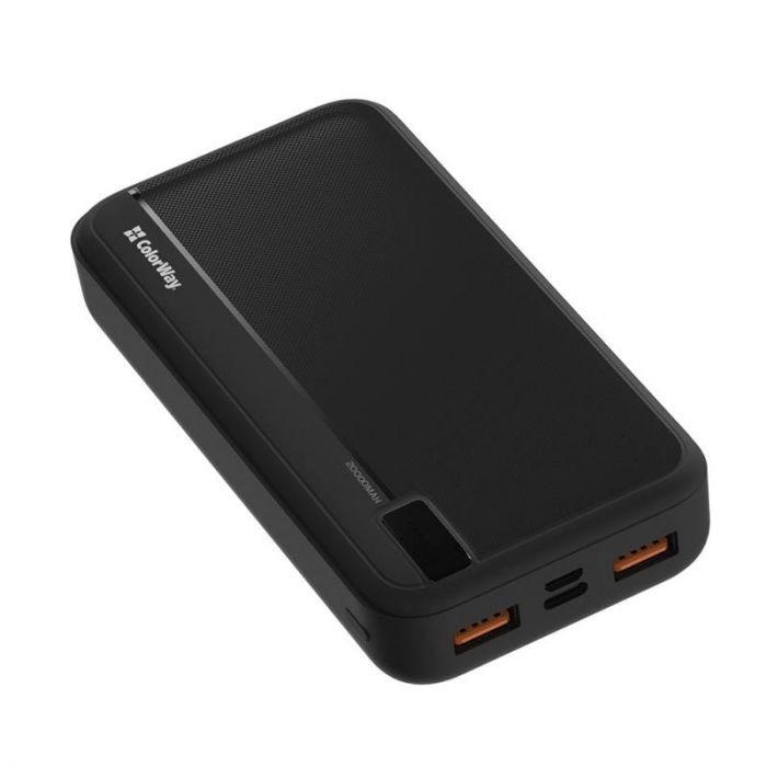 Універсальна мобільна батарея ColorWay High-power 20000mAh Black (CW-PB200LPA4BK-PD)