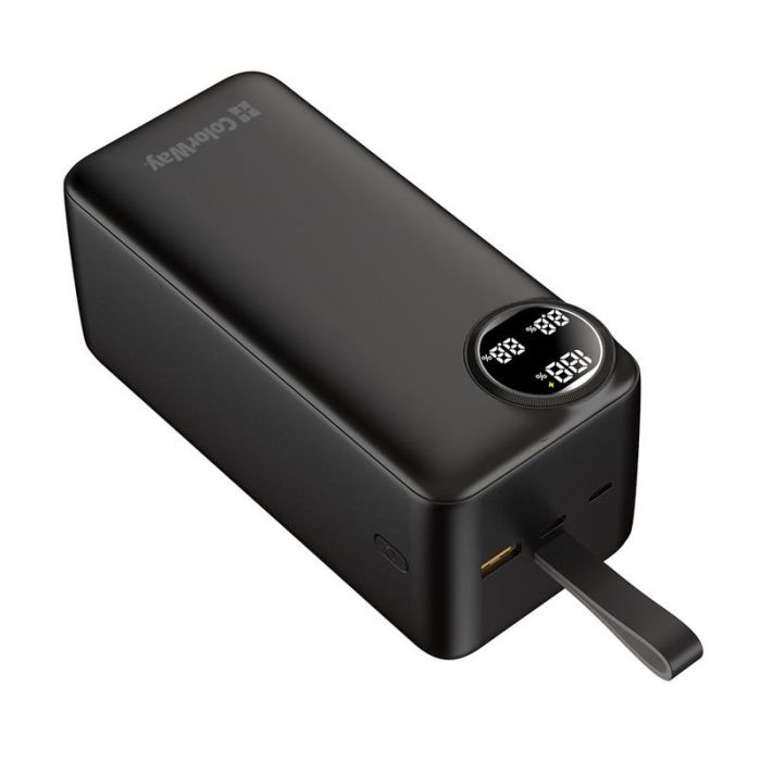 Універсальна мобільна батарея ColorWay LCD 50000mAh Black (CW-PB500LPA4BK-PDD)