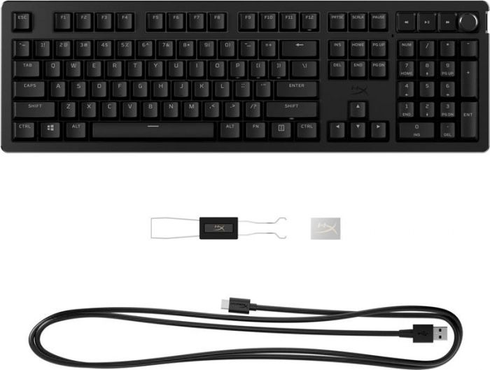 Клавіатура HyperX Alloy Rise PBT HX Red Black (7G7A3AA)