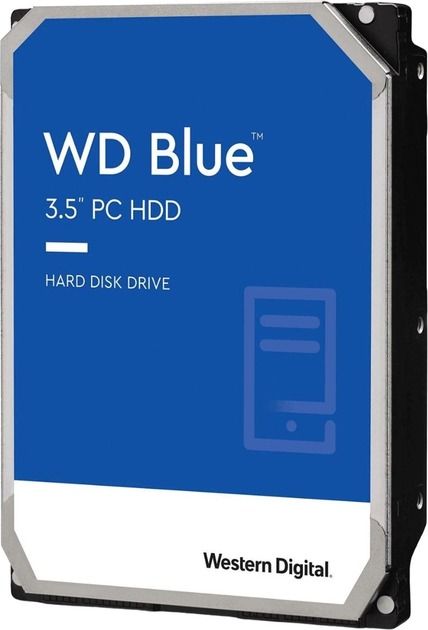 Накопичувач HDD SATA 6.0TB WD Blue 5400rpm 256MB (WD60EZAX)