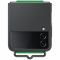 Чохол-накладка Samsung Silicone Cover with Strap для Samsung Galaxy Flip 4 SM-F721 Black (EF-GF721TBEGUA)